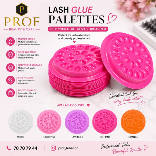 Multi Well Lash Glue Palette (25pcs)