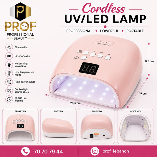 Cordless UV/LED Nail Lamp
