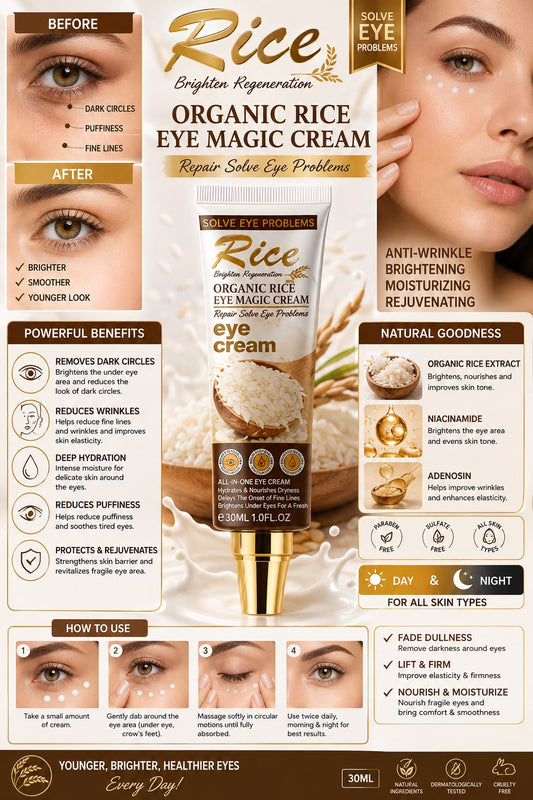 Organic Rice Eye Magic Cream 30ml
