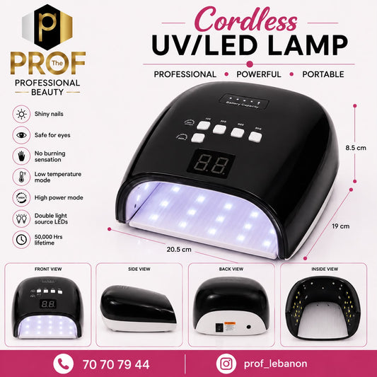 Cordless UV/LED Nail Lamp