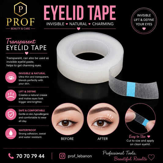 Transparent Invisible Eyelid Tape Roll