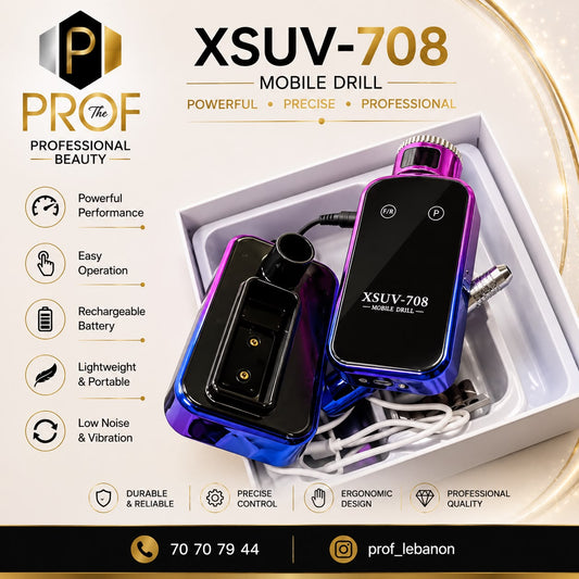 XSUV-708 Rechargeable Mobile Nail Drill