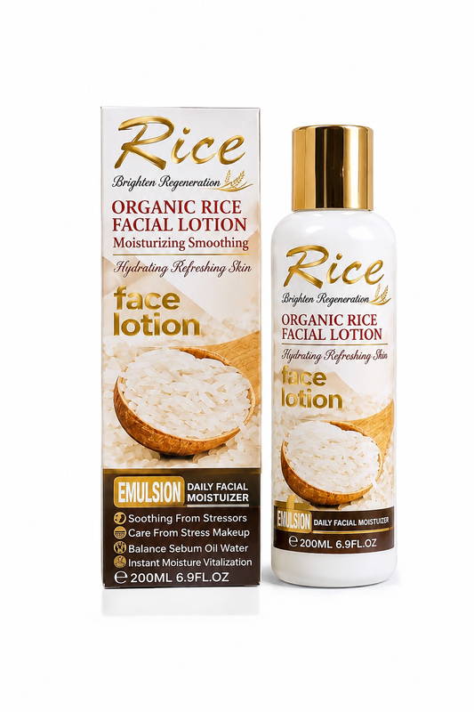 Organic Rice Facial Lotion