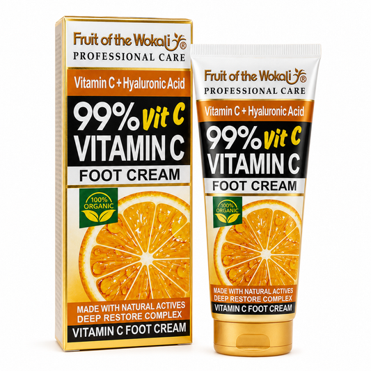Wokali Vitamin C & Hyaluronic Acid Foot Cream