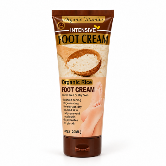 Organic Rice Intensive Foot Cream