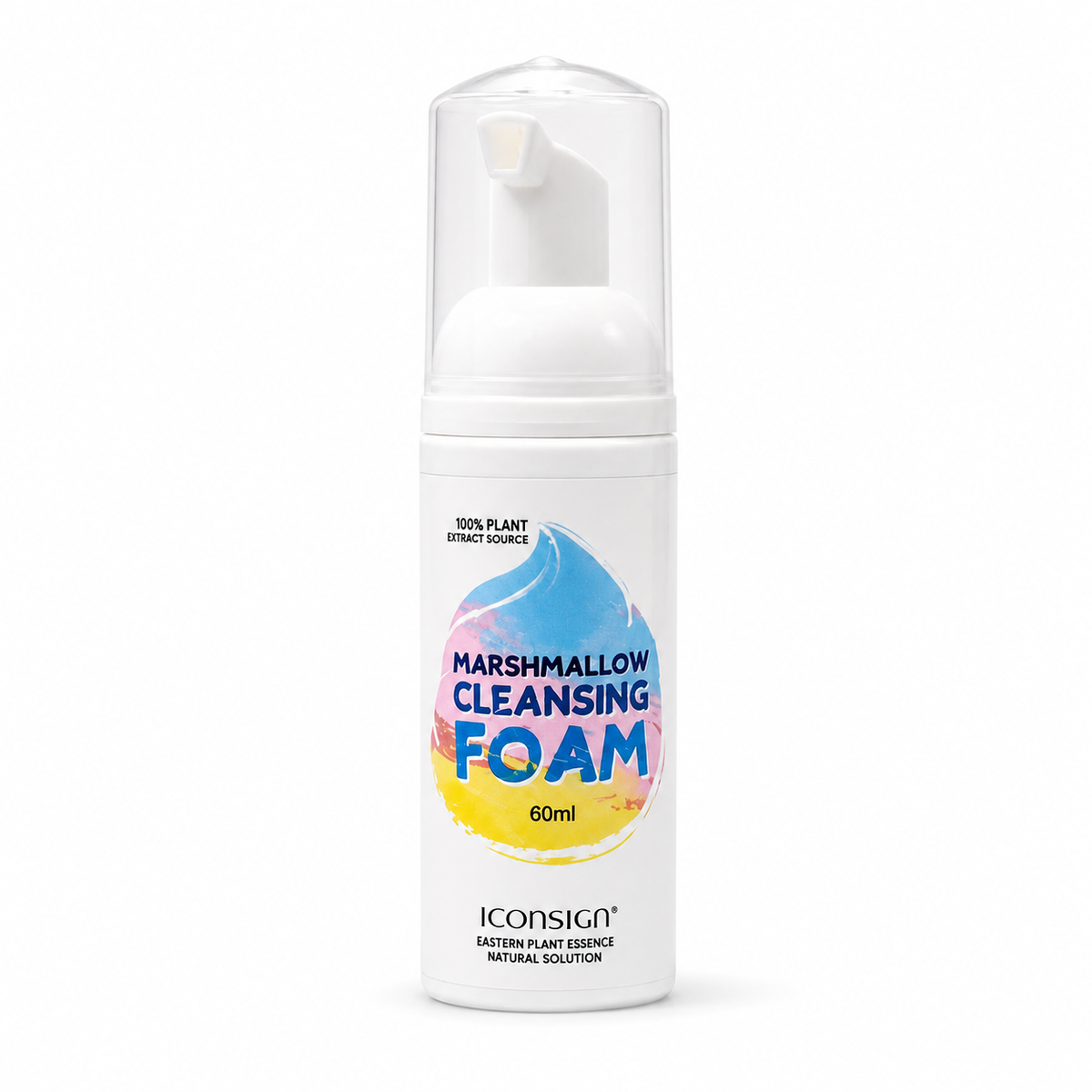 ICONSIGN Marshmallow Cleansing Foam for Lashes & Eyelids – 60ml