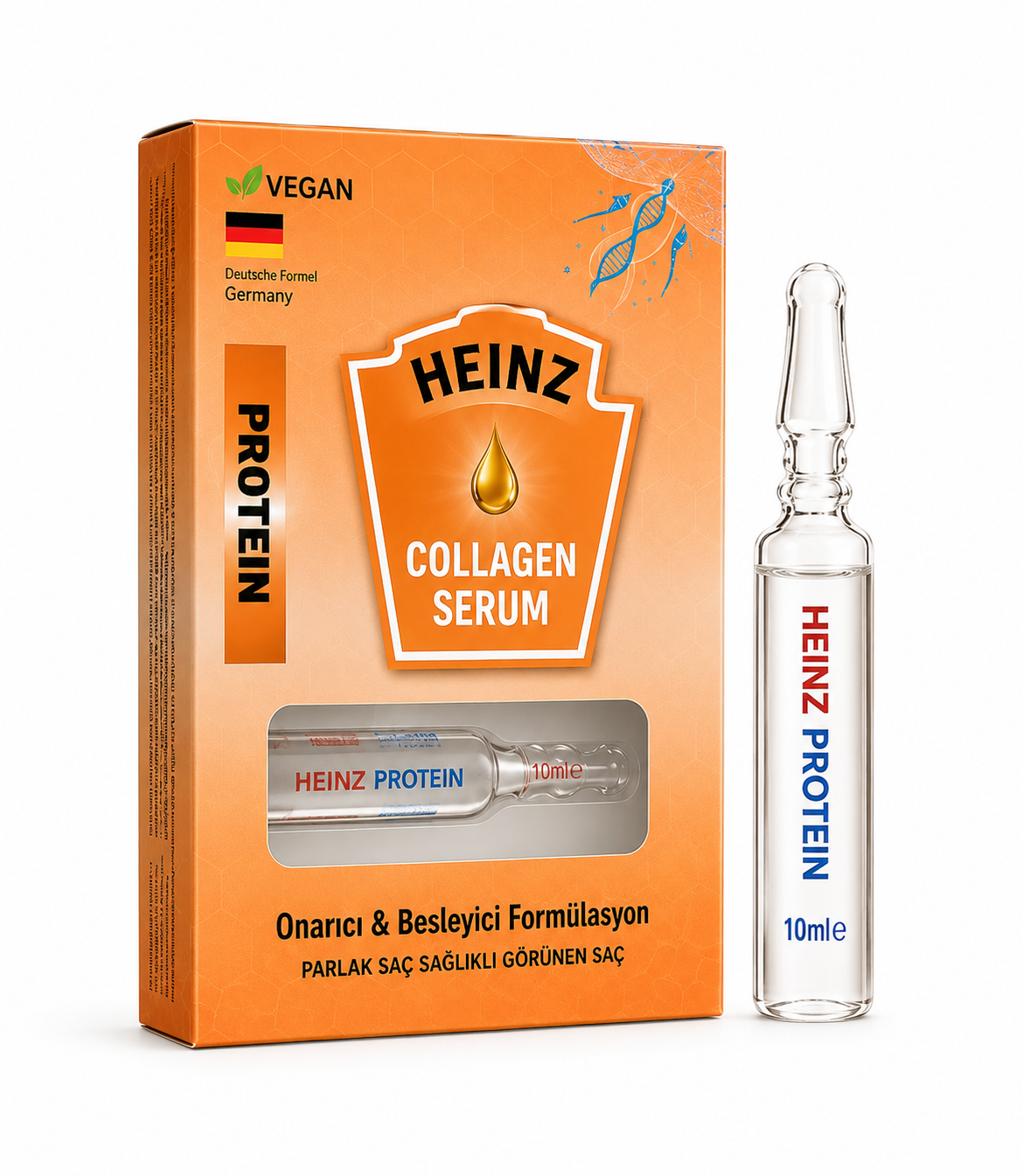 Heinz Protein Collagen Hair Serum Ampoules