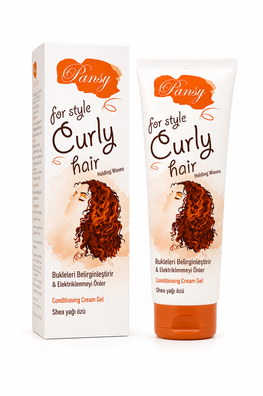 Pansy Curly Hair Conditioning Cream Gel – Shea Butter