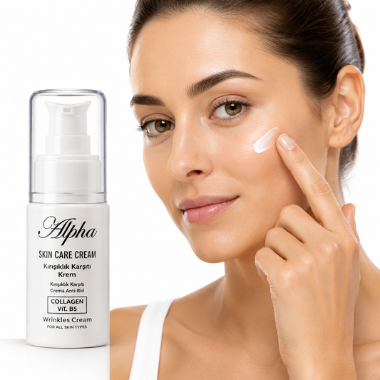Alpha Anti-Wrinkle Skin Care Cream with Collagen and Vitamin B5