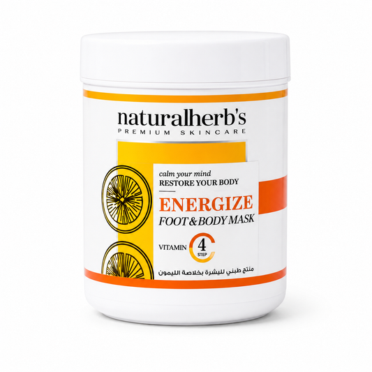 Naturalherb’s Energize Foot & Body Mask with Lemon Extract and Vitamin C
