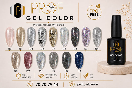 PROF Glitter Gel Polish