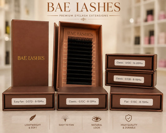 BAE Lashes Premium Eyelash Extensions – Mixed Lengths
