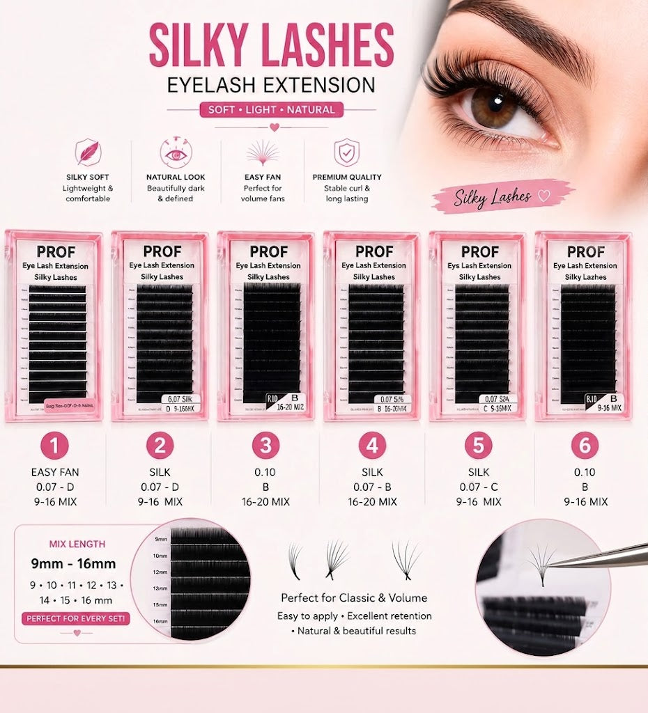 PROF Silky Lashes – Eye Lash Extension