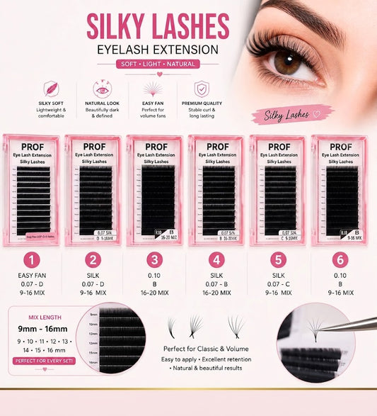 PROF Silky Lashes – Eye Lash Extension