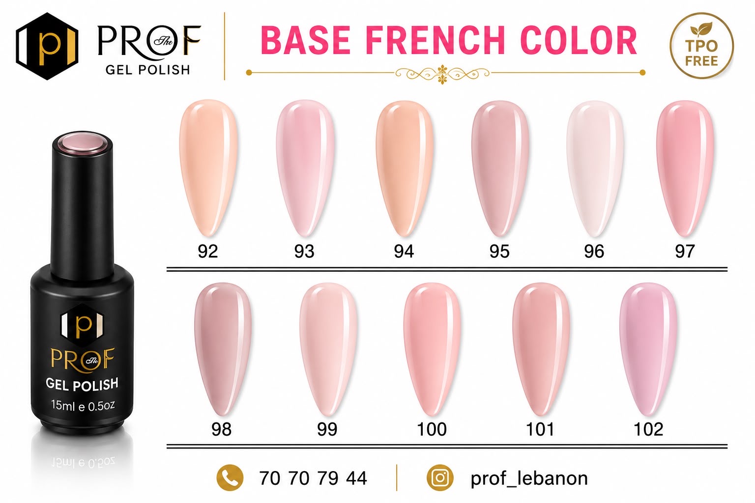 Base French Color 92–102 by PROF