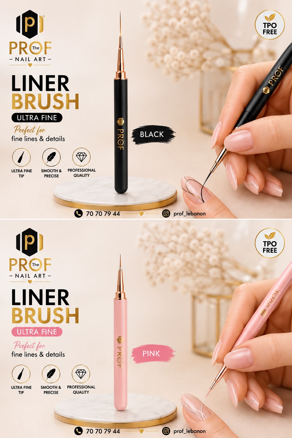 Ultra Fine Liner Brush by PROF