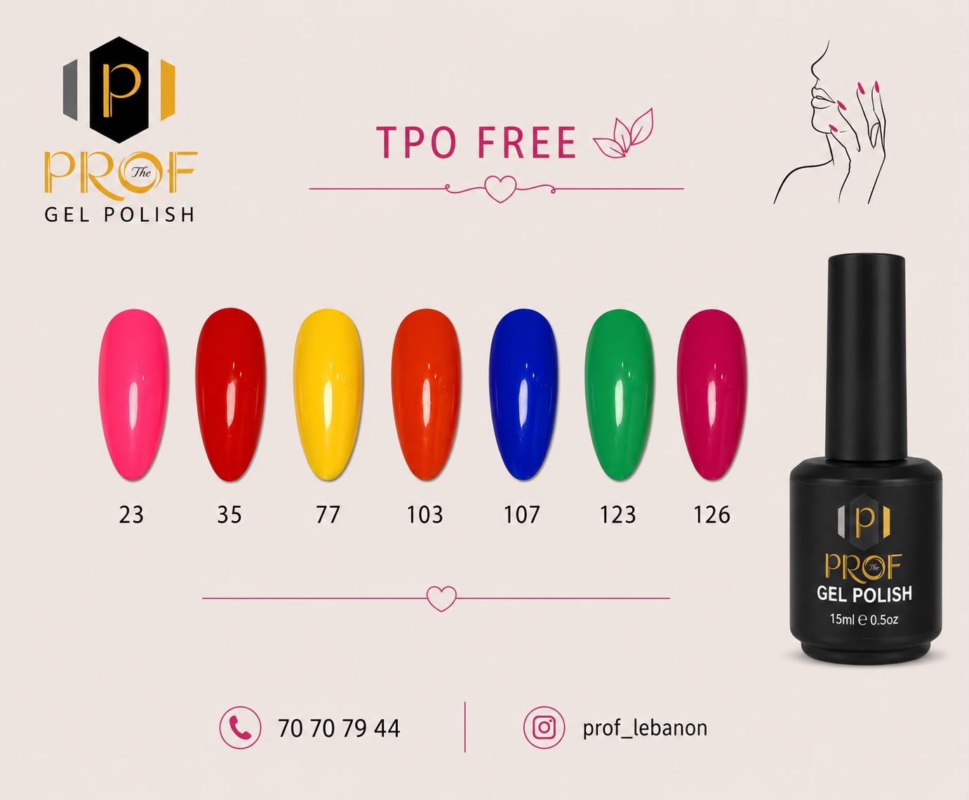 Gel Color Collection by PROF