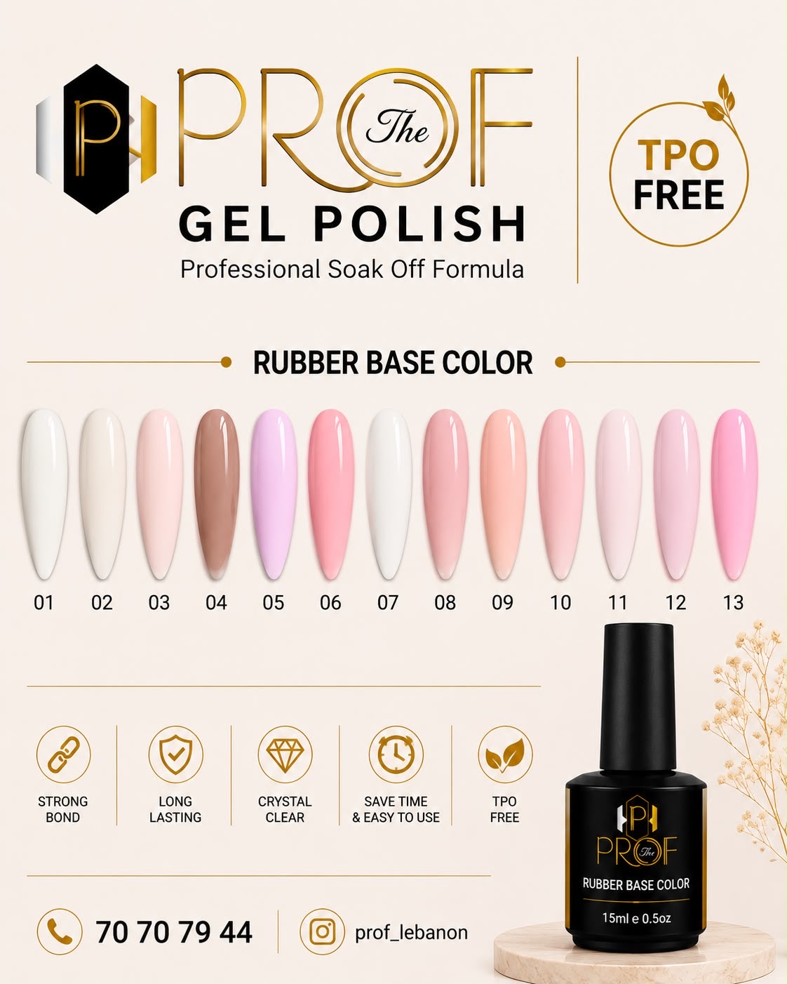 Rubber Base Color by PROF